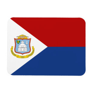 Sint Maartens flagga Magnet