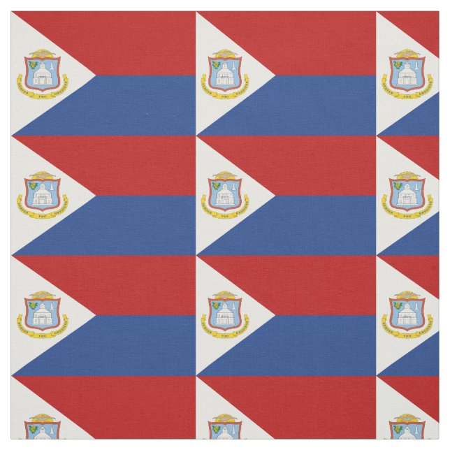 Sint Maartens flagga Tyg (Provkarta)