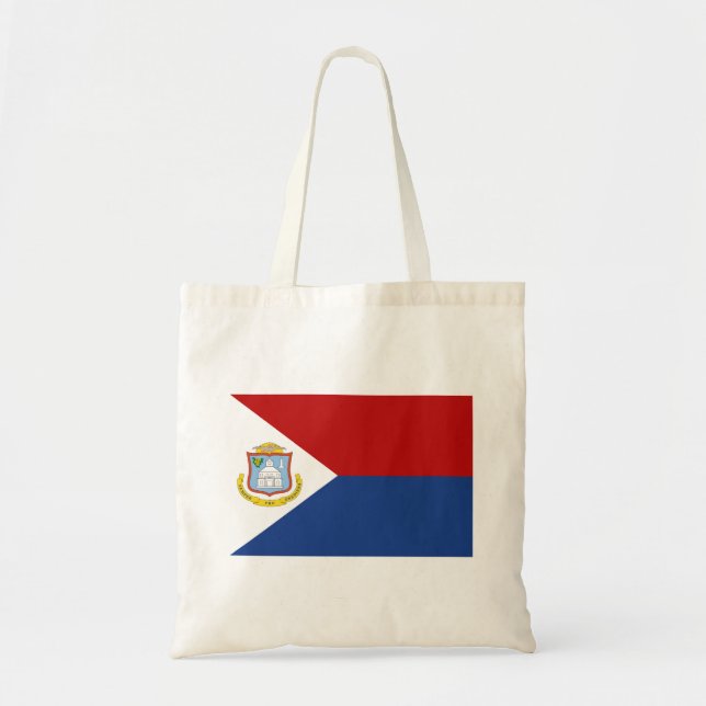 Sint Maartens flagga Tygkasse (Framsidan)
