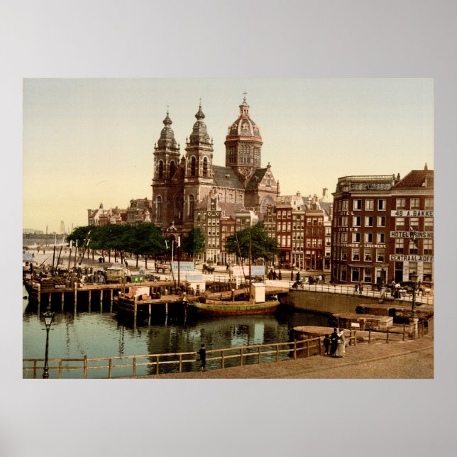 Sint Nicolaaskerk Amsterdam Poster (Framsidan)