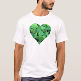 Sint. Patties Day, grönt schrock, Irish hearts T Shirt