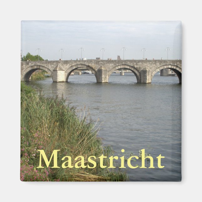 Sint Servaas Bridge, Maastricht Magnet (Framsidan)