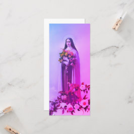 Sint Therese of Lisieux Greeting Card Kort