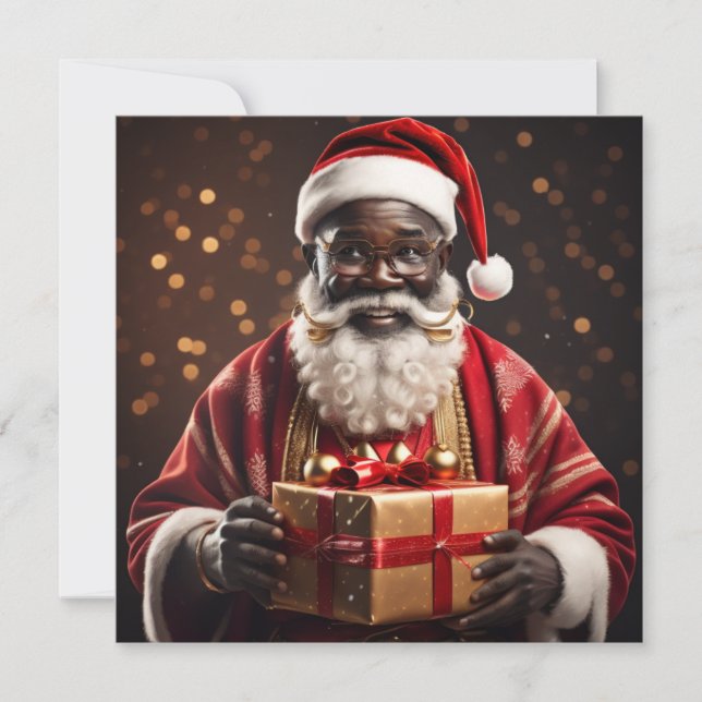 Sinterklaas christmas julkort (Framsida)