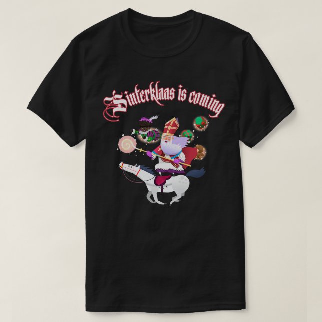 Sinterklaas-julprydnad T Shirt (Design framsida)