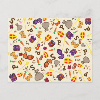 Sinterklaas-kort Vykort