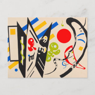 Sinthesi Stencil 1935 av Wassily Kandinsky Vykort