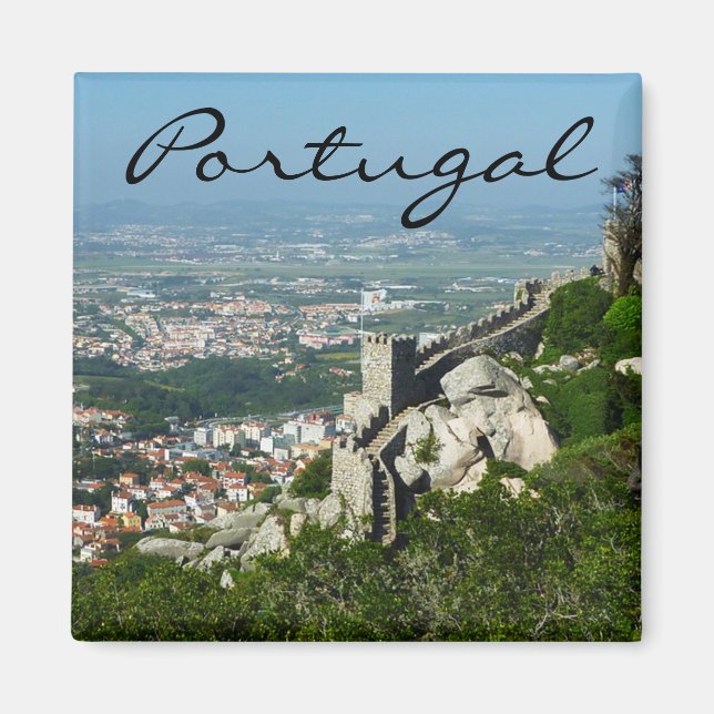 Sintra Castle of the Moors Magnet (Framsidan)