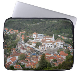 Sintra-palatset ovanifrån i Sintra, Portugal Laptop Fodral