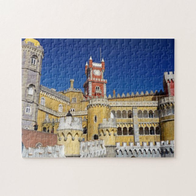Sintra Pena Palace puzzle Pussel (Horisontell)