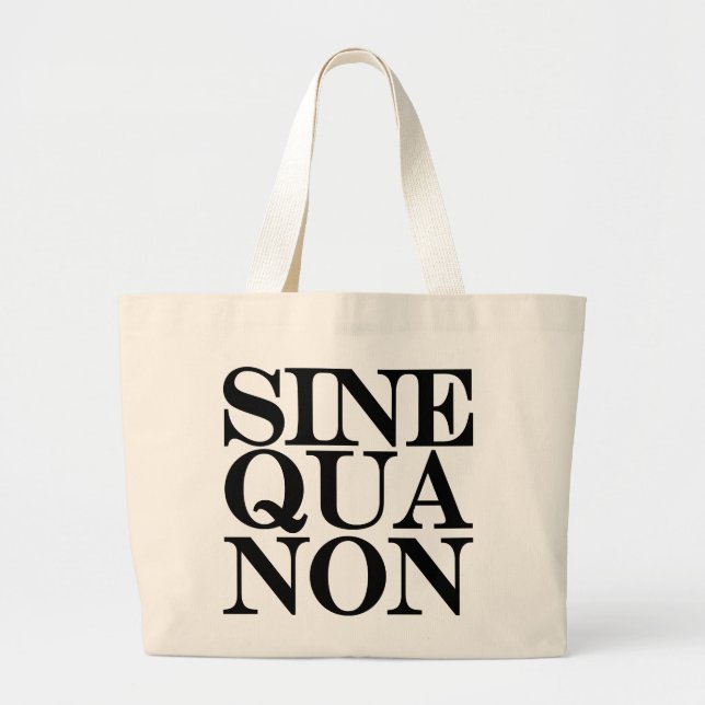 Sinuset - qua - den non latinska jumbo tygkasse (Framsidan)