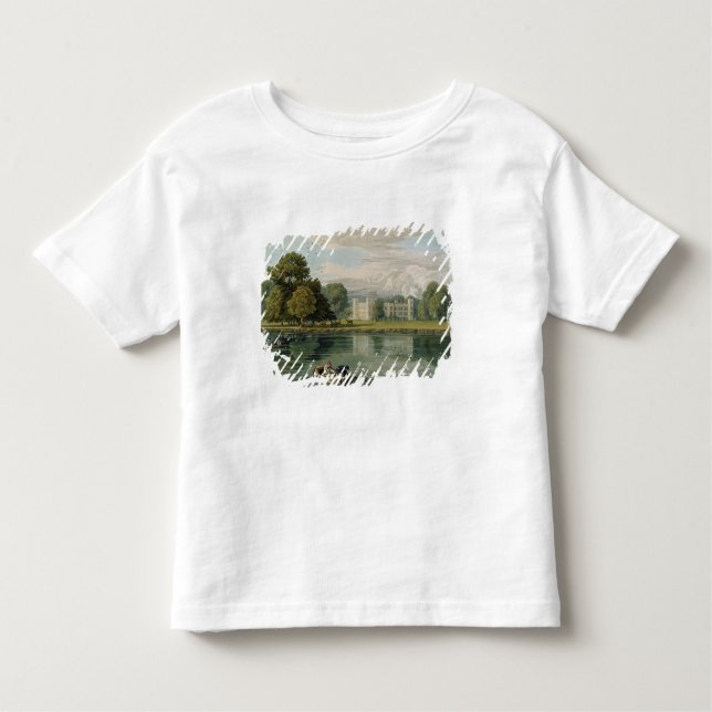 Sion hus som inristas av Robert Havell (1769-1832) T Shirt (Framsida)