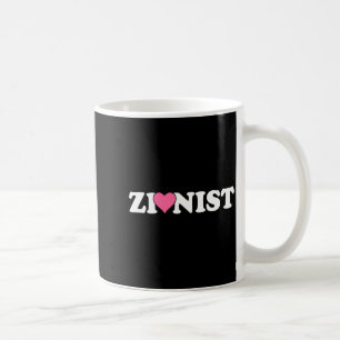 Sionistisk rolig Alla hjärtans dag retro kärleks m Kaffemugg