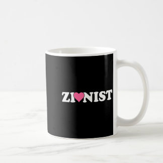 Sionistisk rolig Alla hjärtans dag retro kärleks m Kaffemugg