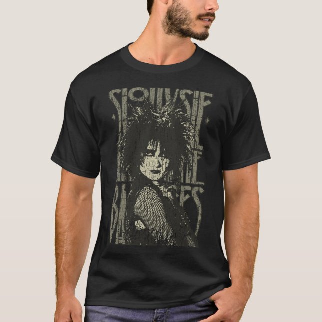 Siousiehe Banshees 1982 girl vintage T Shirt (Framsida)