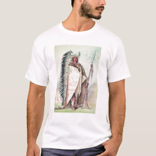 Sioux chef, 'den svart Rock'en Tee Shirt
