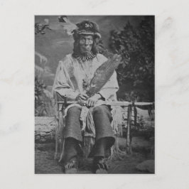 Sioux Chief Medicine Bear Vintage Vykort