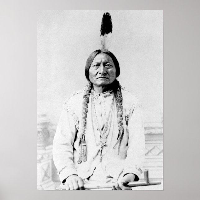 Sioux Chief Sitting Bull Poster (Framsidan)