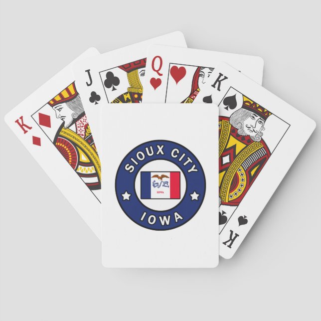 Sioux City Iowa Casinokort (Baksidan)