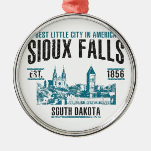 Sioux Falls Julgransprydnad Metall
