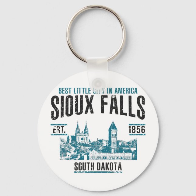 Sioux Falls Nyckelring (Framsida)