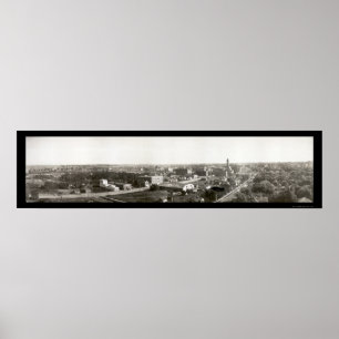 Sioux Falls SD-foto 1907 Poster