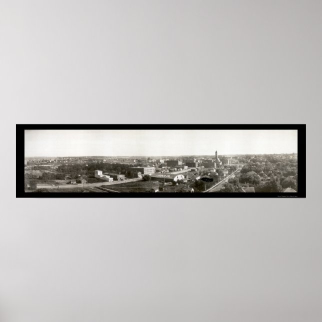 Sioux Falls, SD Photo 1907 Poster (Framsidan)