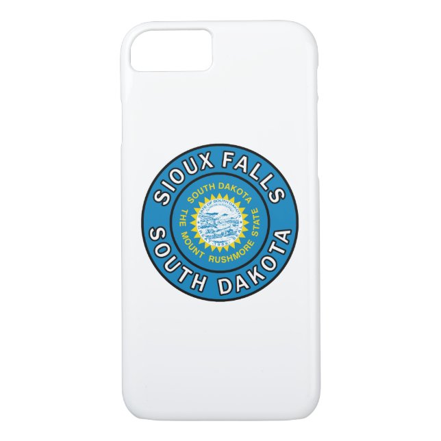 Sioux Falls South Dakota Case-Mate iPhone Skal (Baksida)