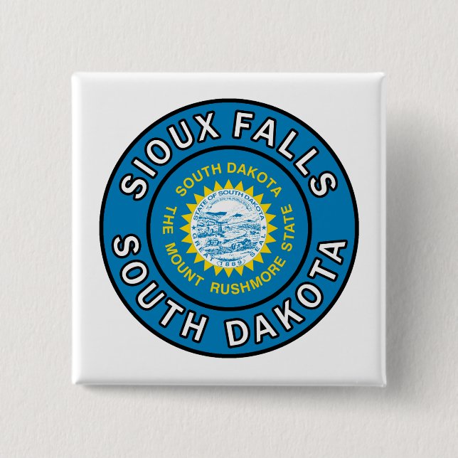 Sioux Falls South Dakota Knapp (Framsida)