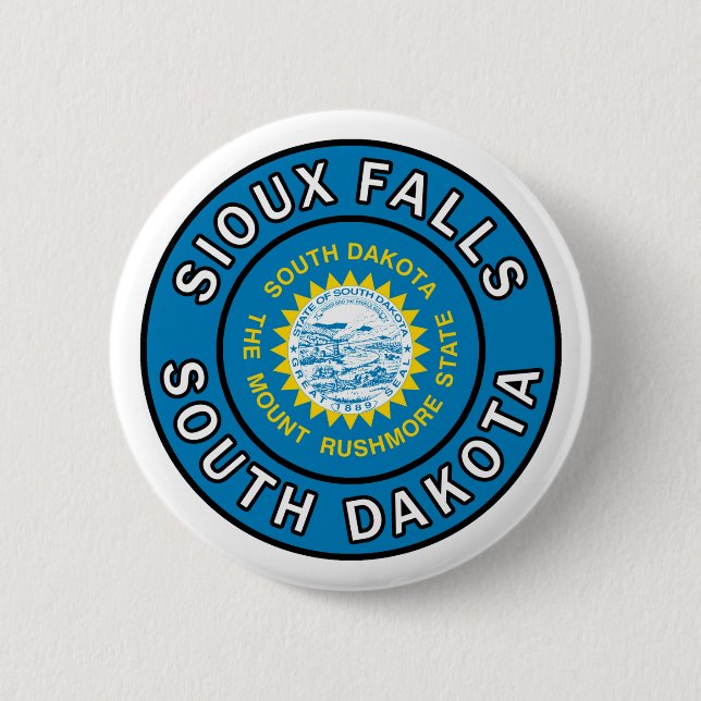 Sioux Falls South Dakota Knapp (Framsida)