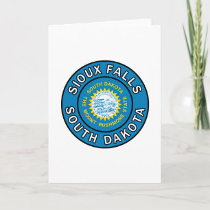 Sioux Falls South Dakota Kort
