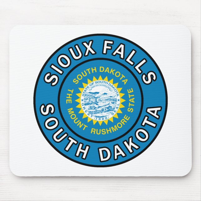 Sioux Falls South Dakota Musmatta (Framsidan)
