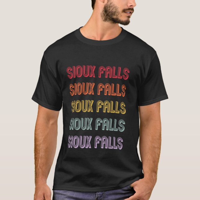 Sioux FallsSioux Falls T Shirt (Framsida)