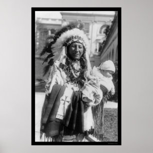 Sioux-Kråkan och Baby 1929 Poster