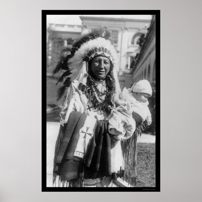 Sioux-Kråkan och Baby 1929 Poster (Framsidan)