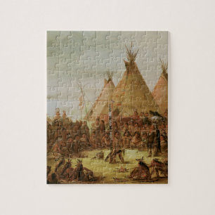 Sioux krigråd pussel