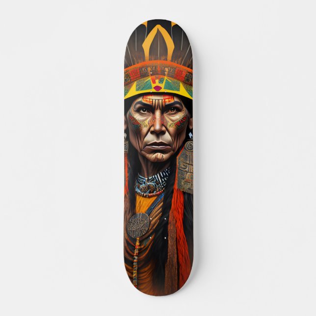 Sioux Mini Skateboard Bräda 18,5 Cm (Framsida)
