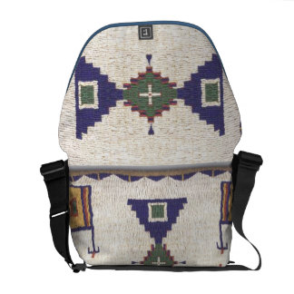 Sioux prydde med pärlor hänger lös version 2 kurir väska