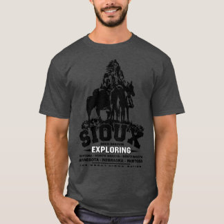 SIOUX: Underbara inhemska nationalitet T Shirt