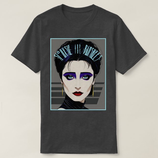 Siouxsie 80s Nagel Design T Shirt (Design framsida)