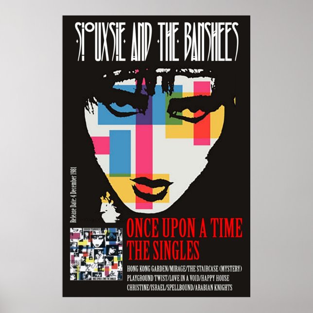 Siouxsie och Banshees Gång en gång Poster (Framsidan)
