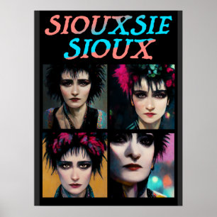 Siouxsie och Banshees Poster