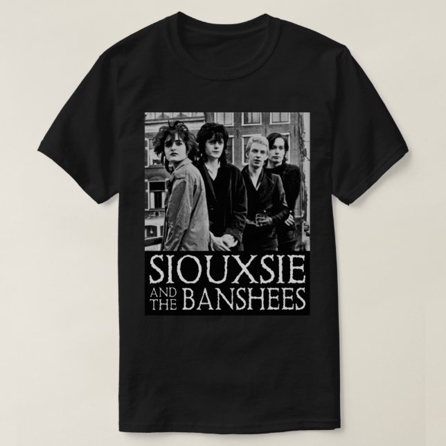 Siouxsie och Banshees Poster T Shirt (Design framsida)