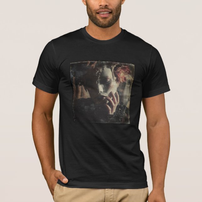 Siouxsie Says — Gotisk Post-Punk T-Shirt (Framsida)
