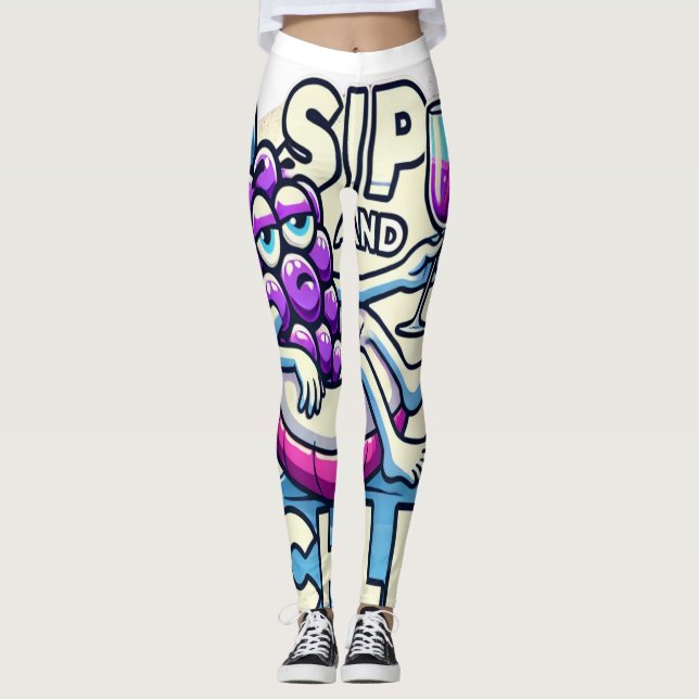 Sip and Chill Leggings (Framsida)