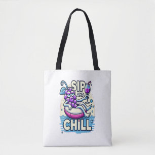 Sip and Chill Tote Tygkasse