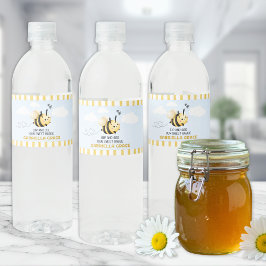 Sip and See Our Sweet Babee Water Bottle Label Vattenflaskor Etikett