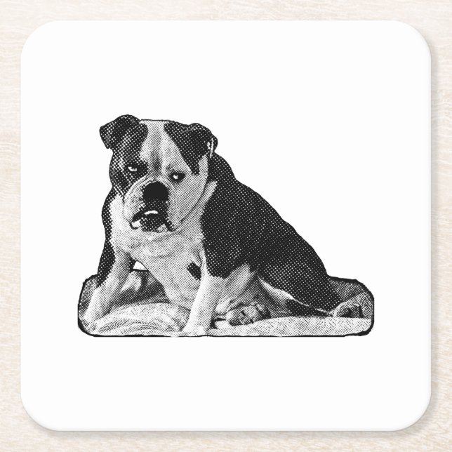 Sip Break, Smal Spark Underlägg Papper Kvadrat (Framsidan)