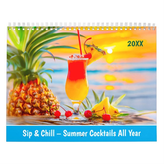 Sip & Chill – Summer Cocktails All Year Kalender (Omslag)