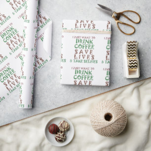 Sip, Fäst, Spara: Coffee Enthusiast's Collection Presentpapper